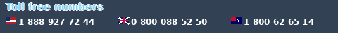 Toll free numbers